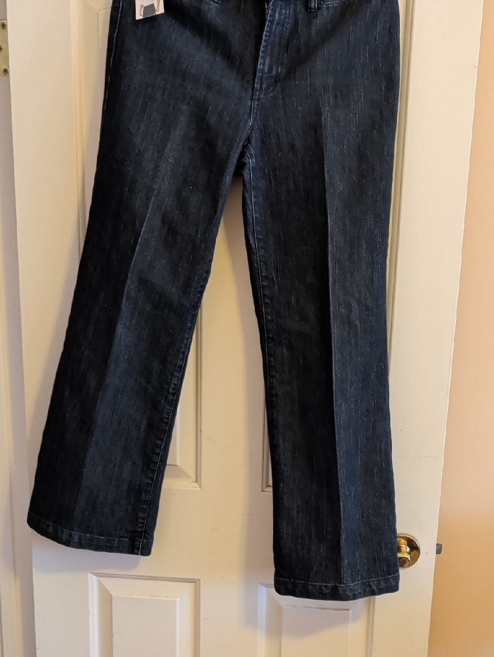 Chico's Midnight Blue Wide-Leg Flare Jeans